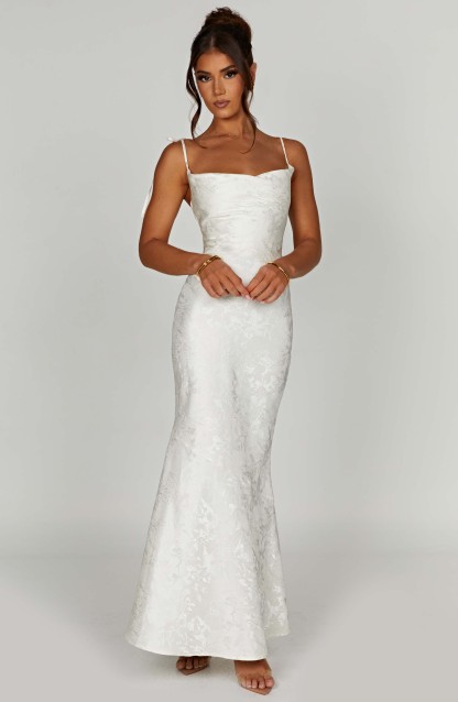 Whitney Maxi Dress - Ivory-My Top Dress.All Rights Reserved