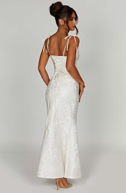 Whitney Maxi Dress - Ivory-My Top Dress.All Rights Reserved