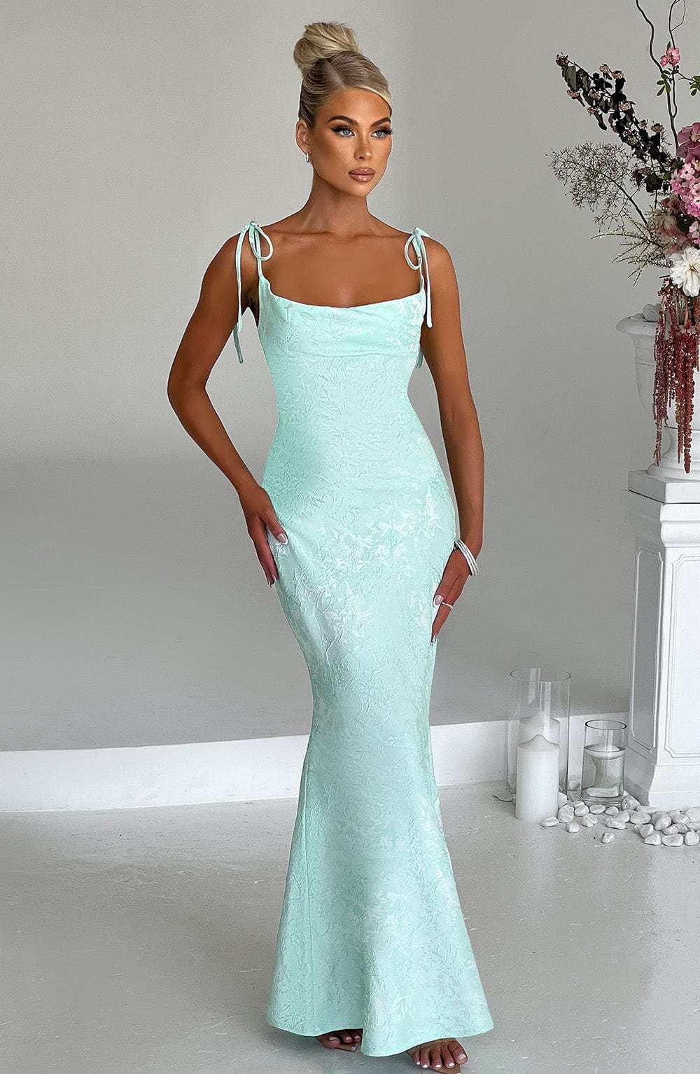 Whitney Maxi Dress - Mint-My Top Dress.All Rights Reserved