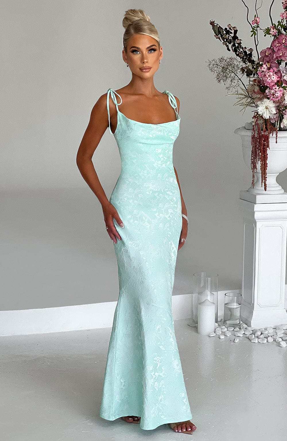 Whitney Maxi Dress - Mint-My Top Dress.All Rights Reserved