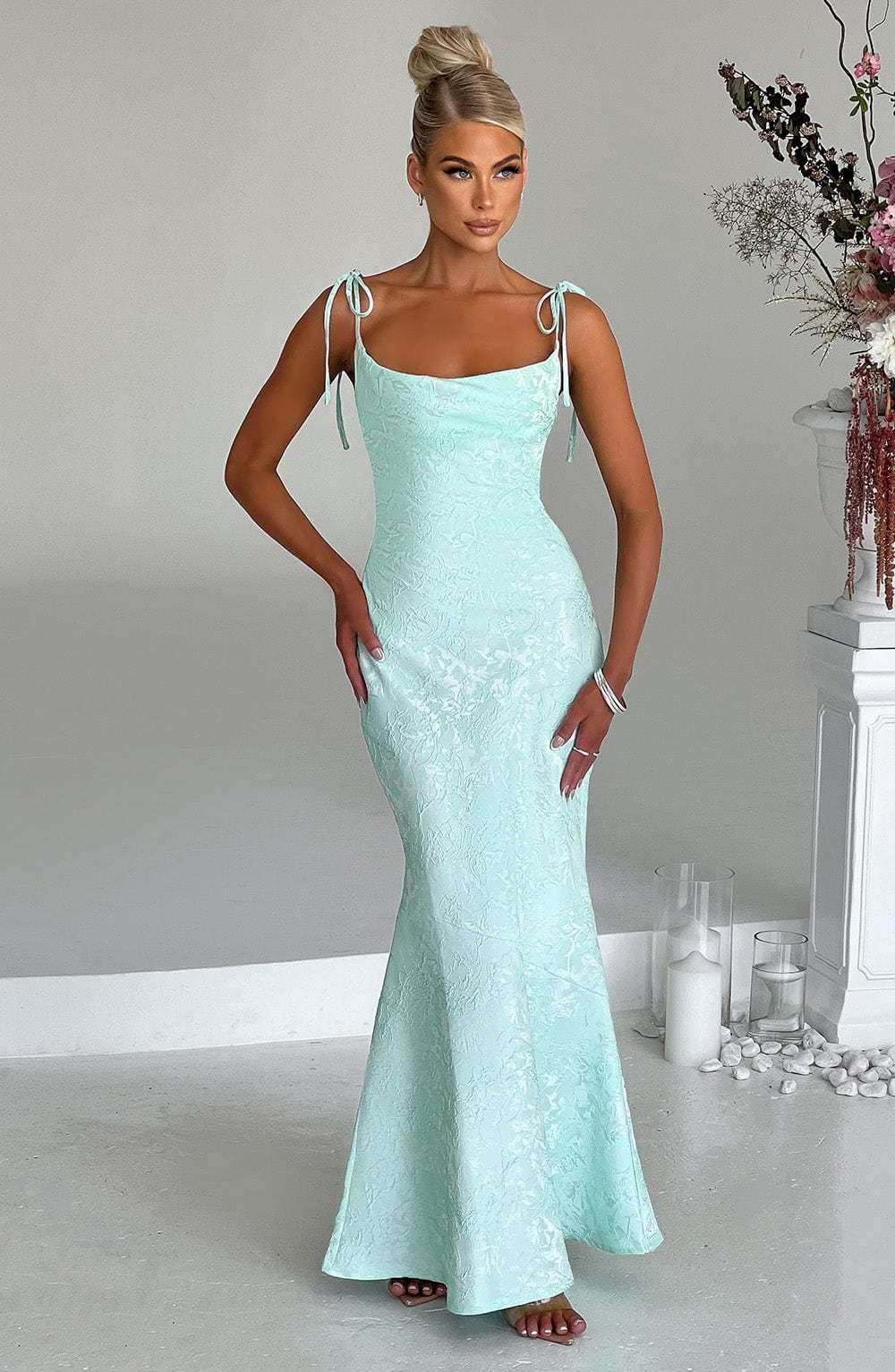 Whitney Maxi Dress - Mint-My Top Dress.All Rights Reserved