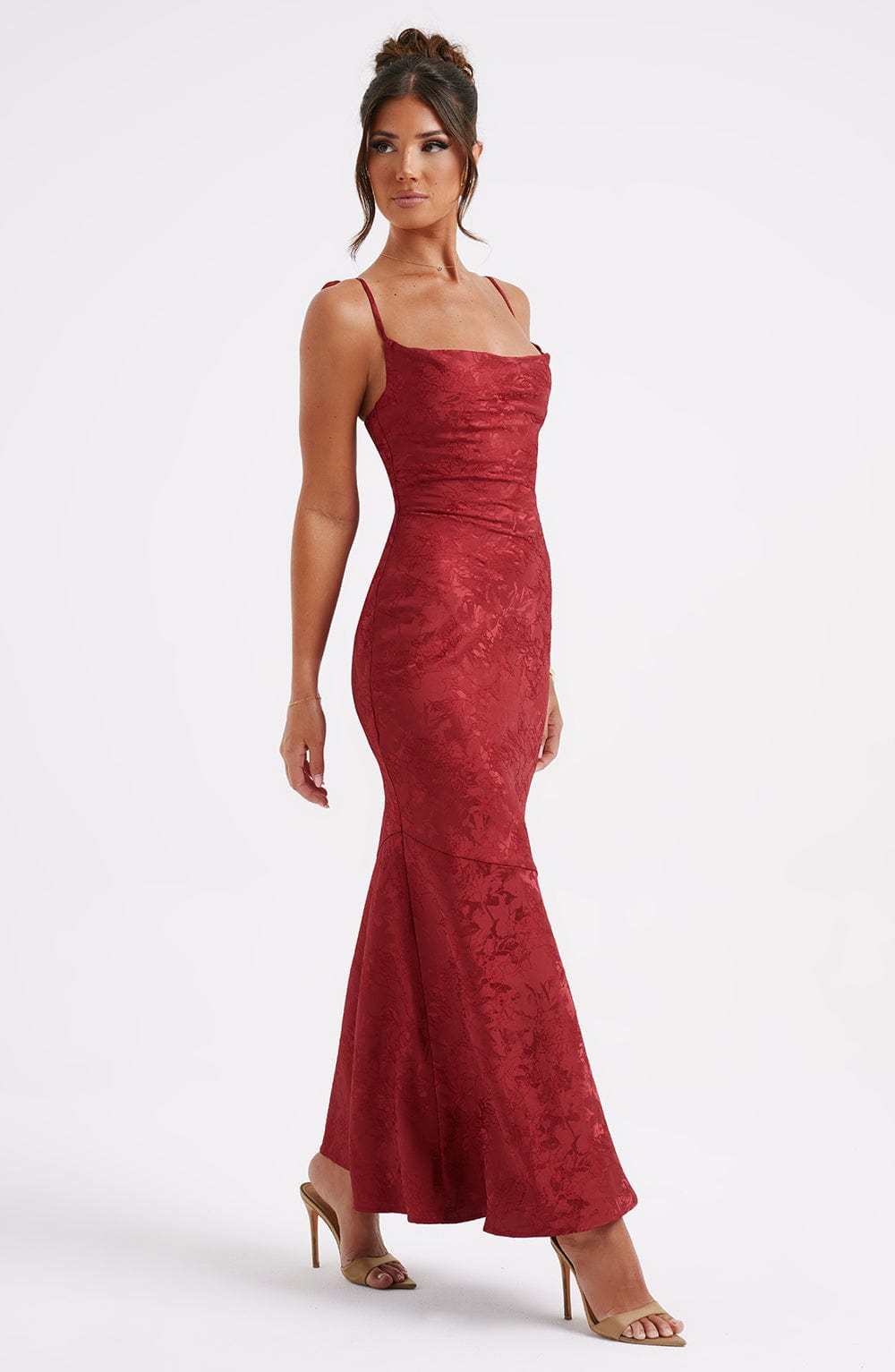 Whitney Maxi Dress - Red-My Top Dress.All Rights Reserved