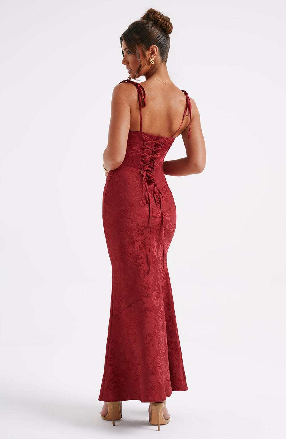 Whitney Maxi Dress - Red-My Top Dress.All Rights Reserved
