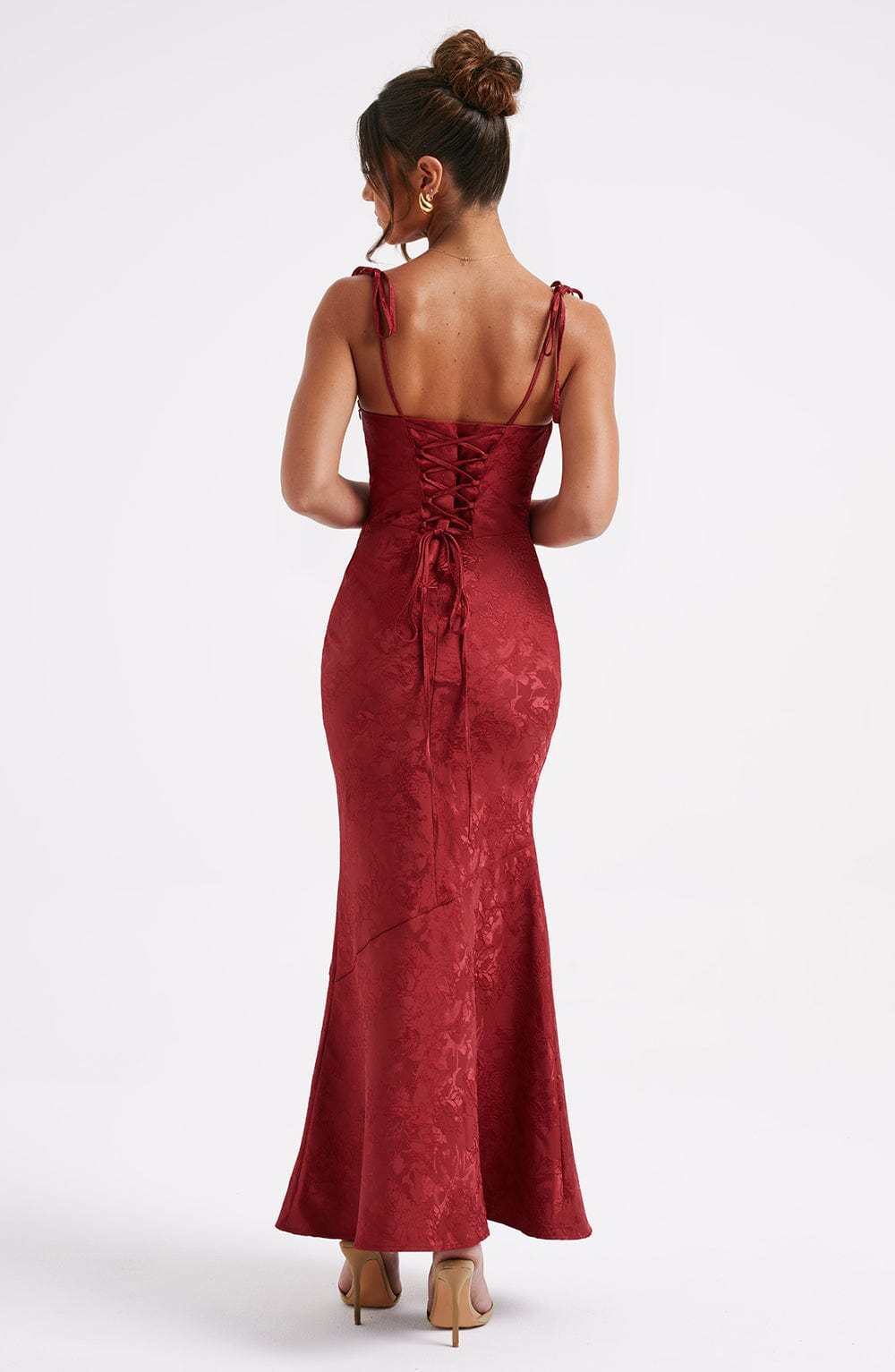 Whitney Maxi Dress - Red-My Top Dress.All Rights Reserved