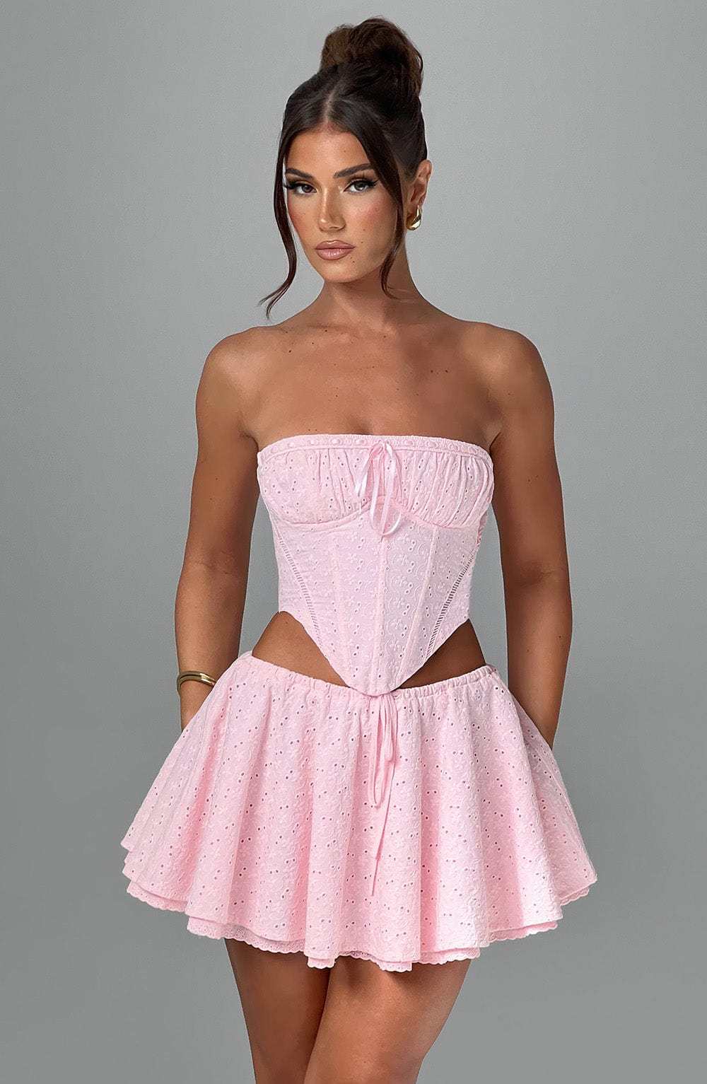 Wilma Corset - Blush-My Top Dress.All Rights Reserved