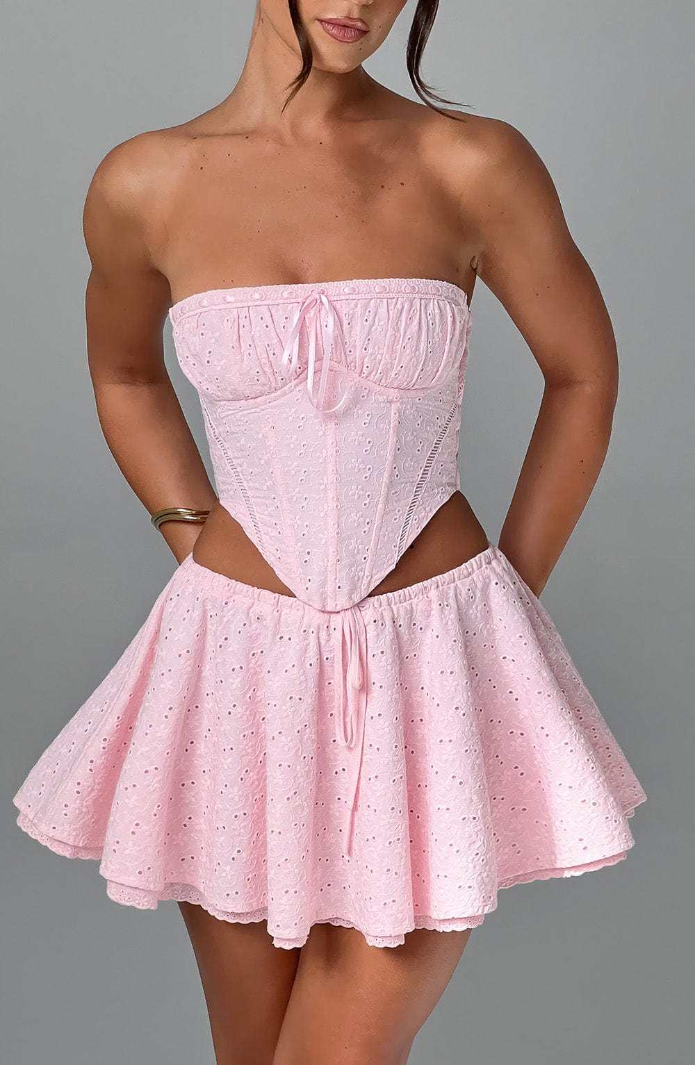 Wilma Corset - Blush-My Top Dress.All Rights Reserved