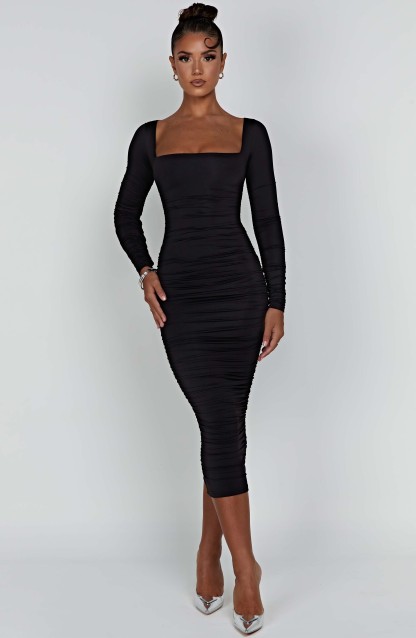 Wren Maxi Dress - Black-My Top Dress.All Rights Reserved