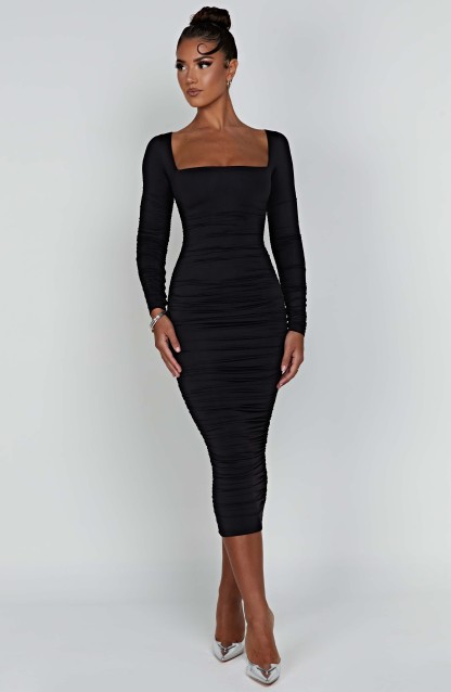 Wren Maxi Dress - Black-My Top Dress.All Rights Reserved