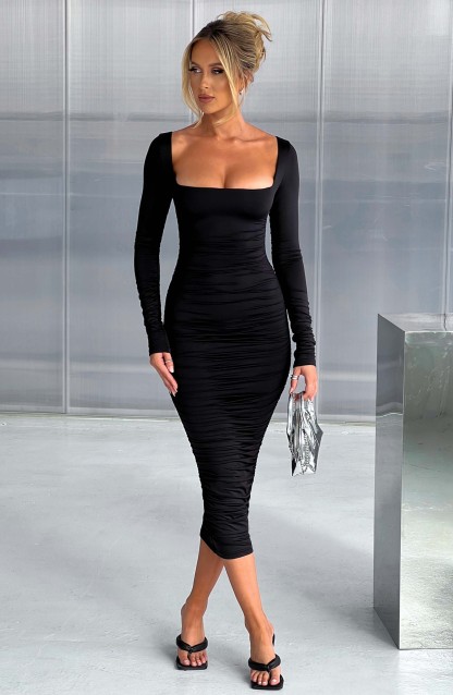 Wren Maxi Dress - Black-My Top Dress.All Rights Reserved