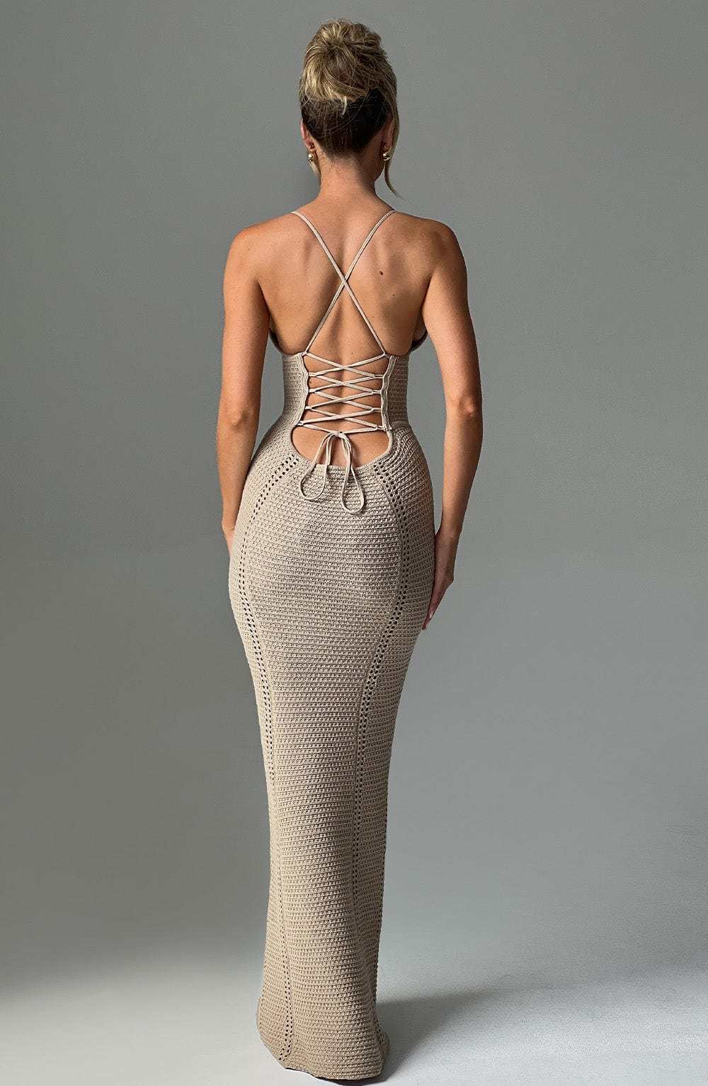 Xanthe Maxi Dress - Beige-My Top Dress.All Rights Reserved