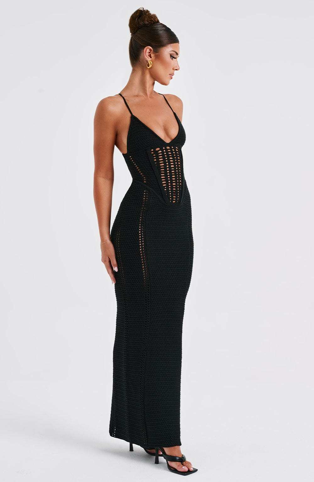 Xanthe Maxi Dress - Black-My Top Dress.All Rights Reserved