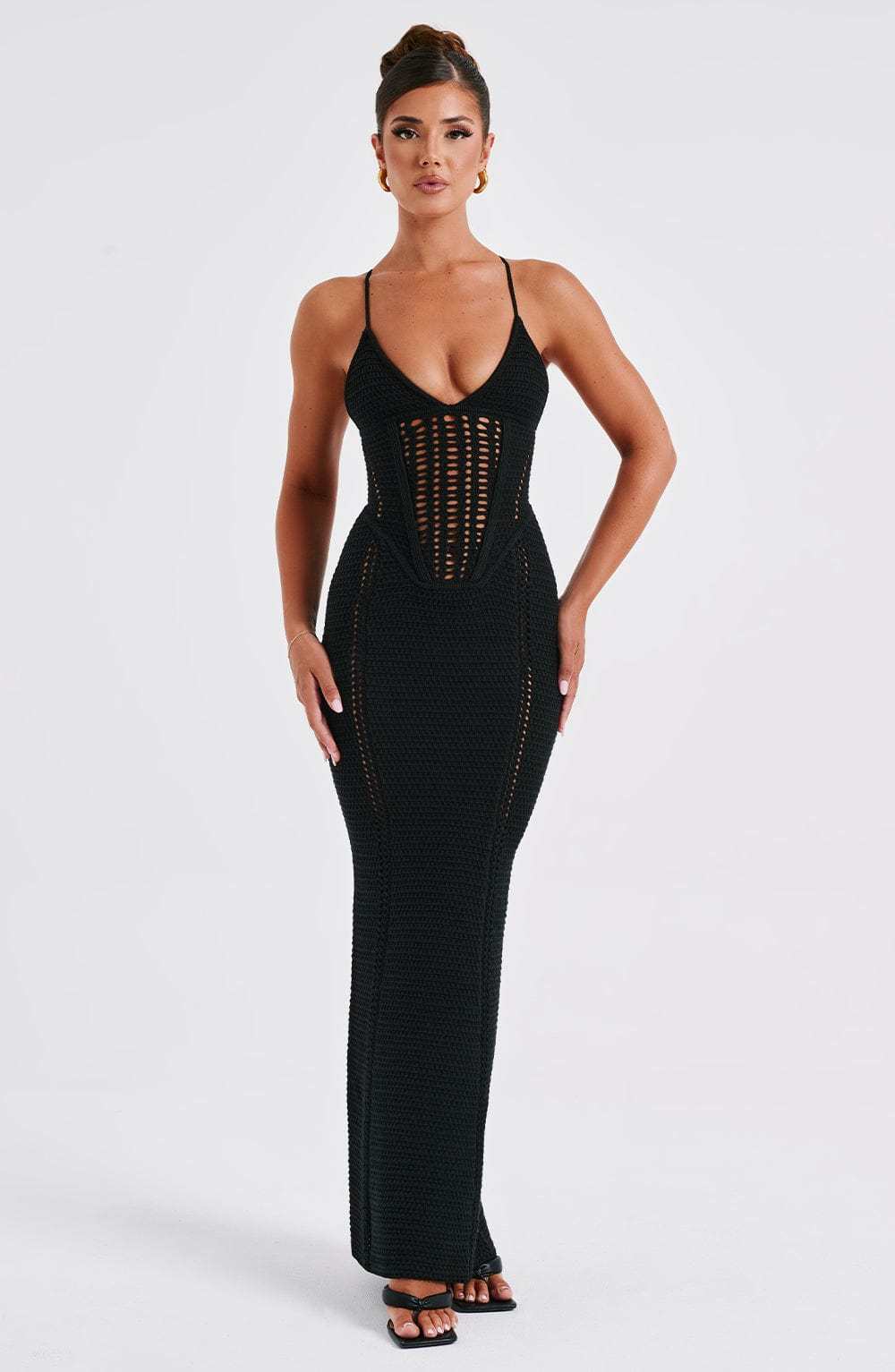 Xanthe Maxi Dress - Black-My Top Dress.All Rights Reserved