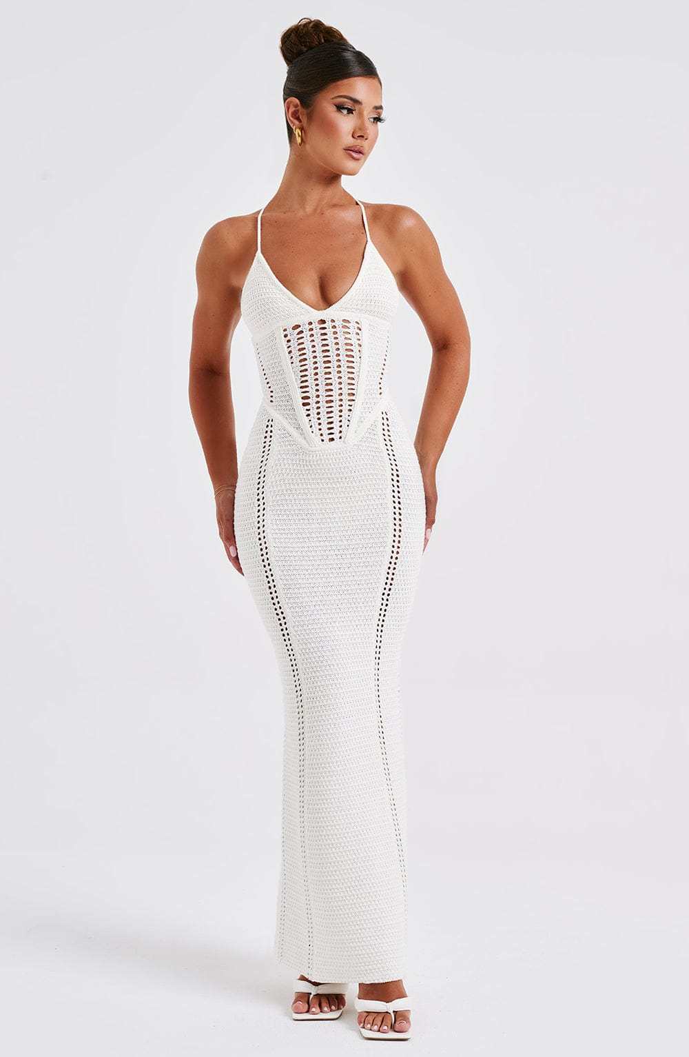 Xanthe Maxi Dress - White-My Top Dress.All Rights Reserved