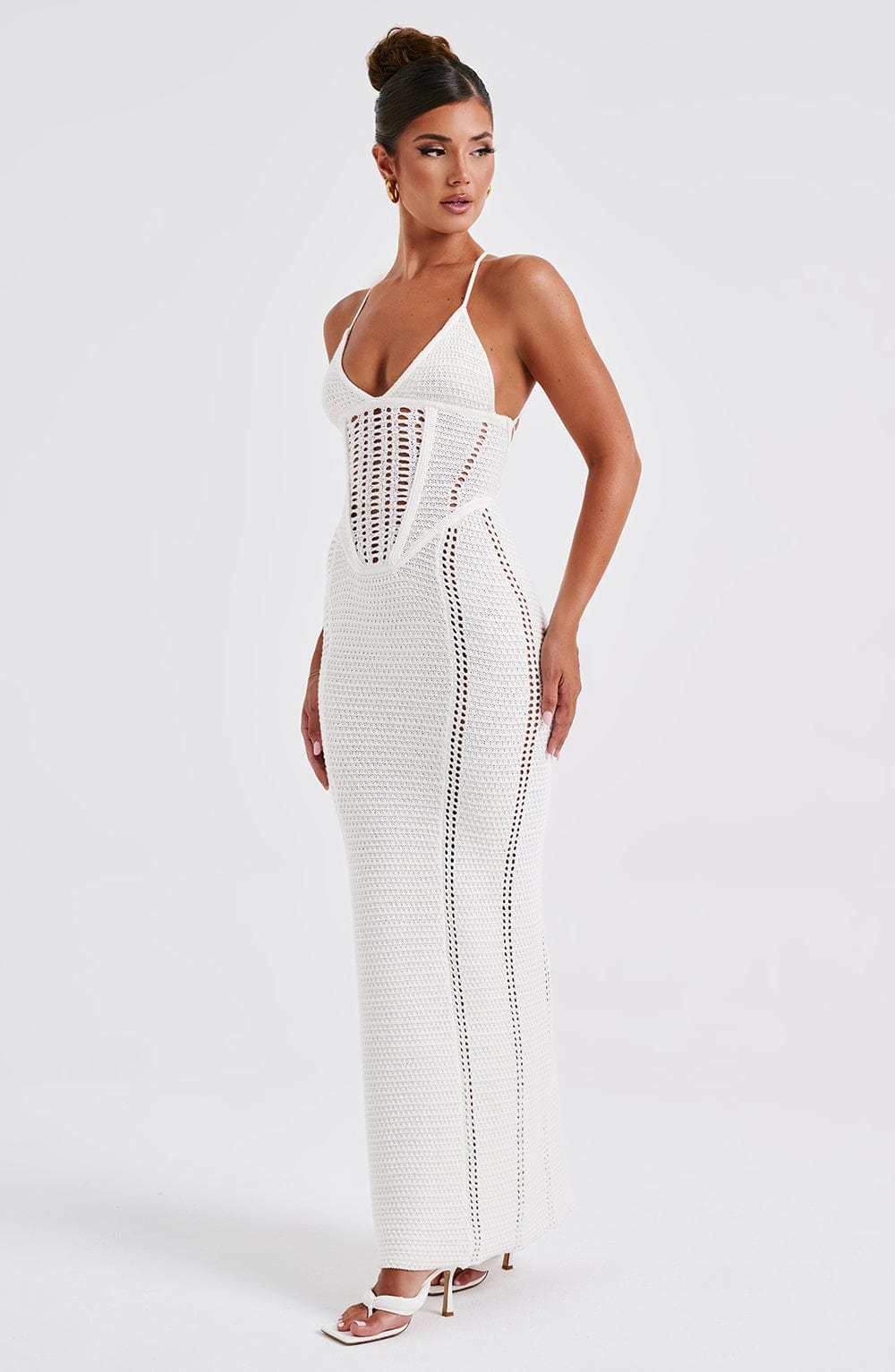 Xanthe Maxi Dress - White-My Top Dress.All Rights Reserved