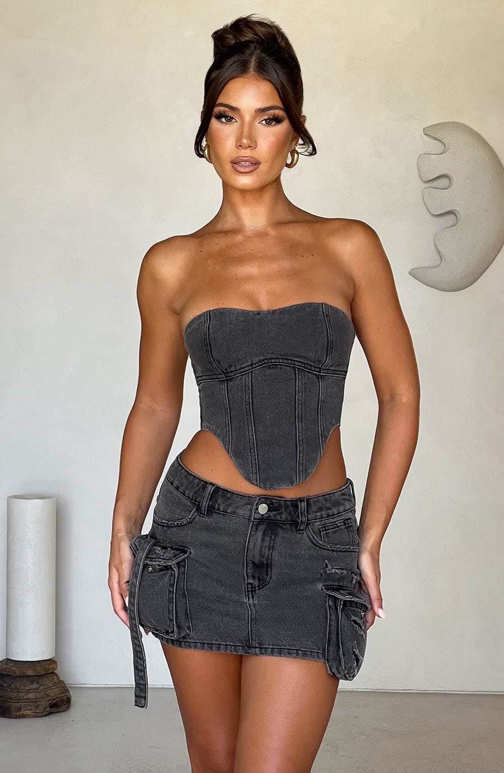 Yasie Corset - Black-My Top Dress.All Rights Reserved