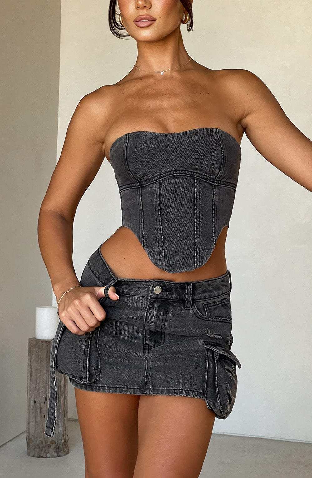 Yasie Corset - Black-My Top Dress.All Rights Reserved