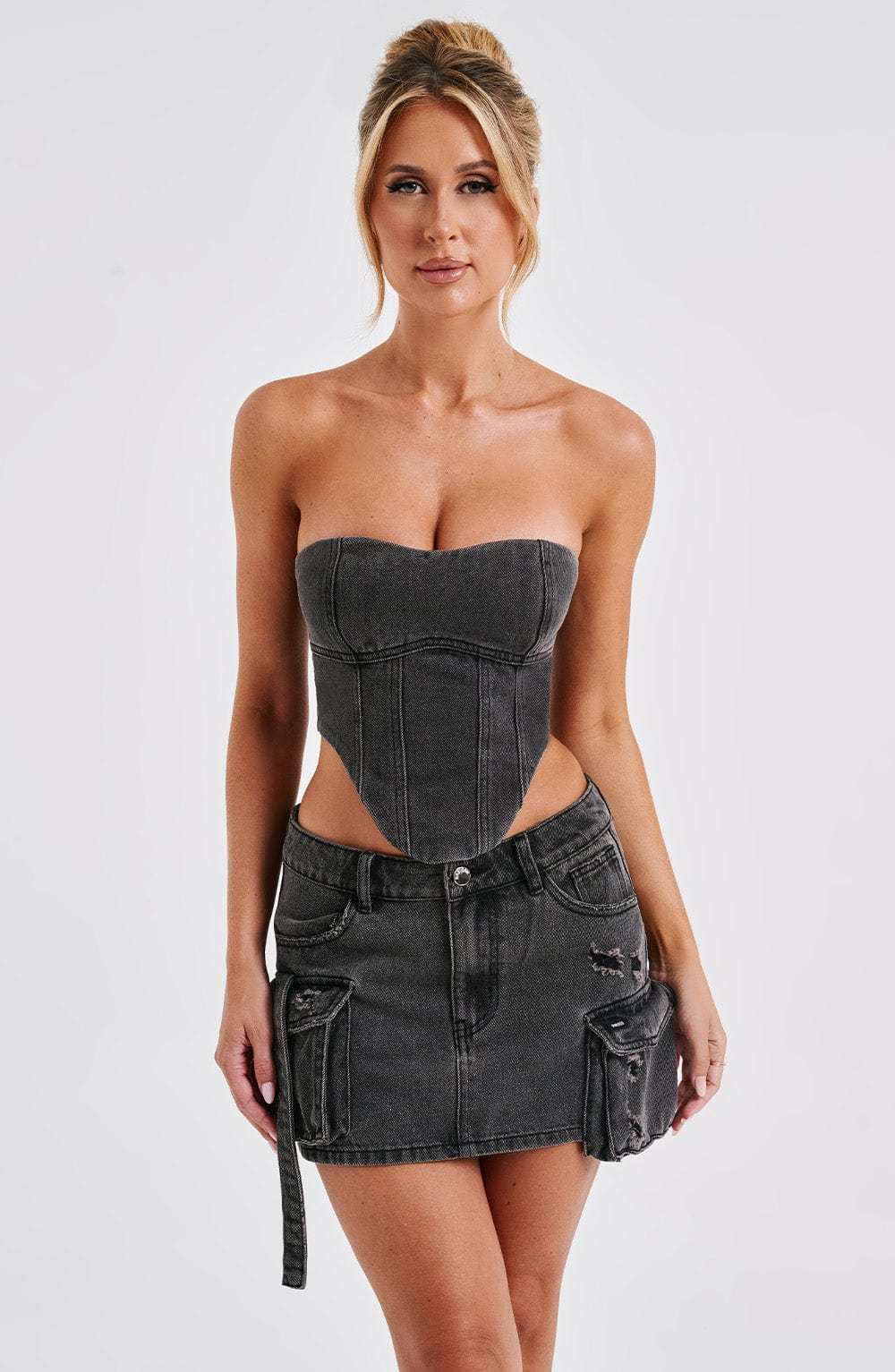 Yasie Corset - Black-My Top Dress.All Rights Reserved