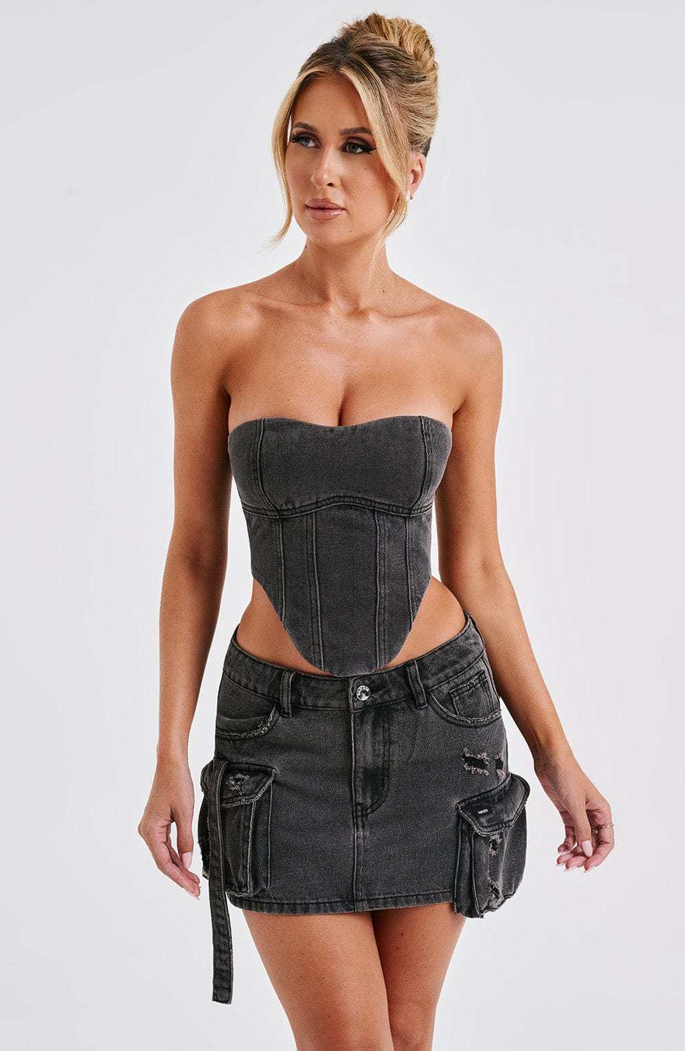 Yasie Corset - Black-My Top Dress.All Rights Reserved