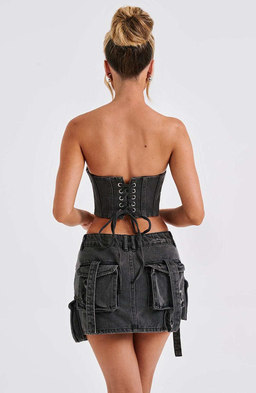 Yasie Corset - Black-My Top Dress.All Rights Reserved