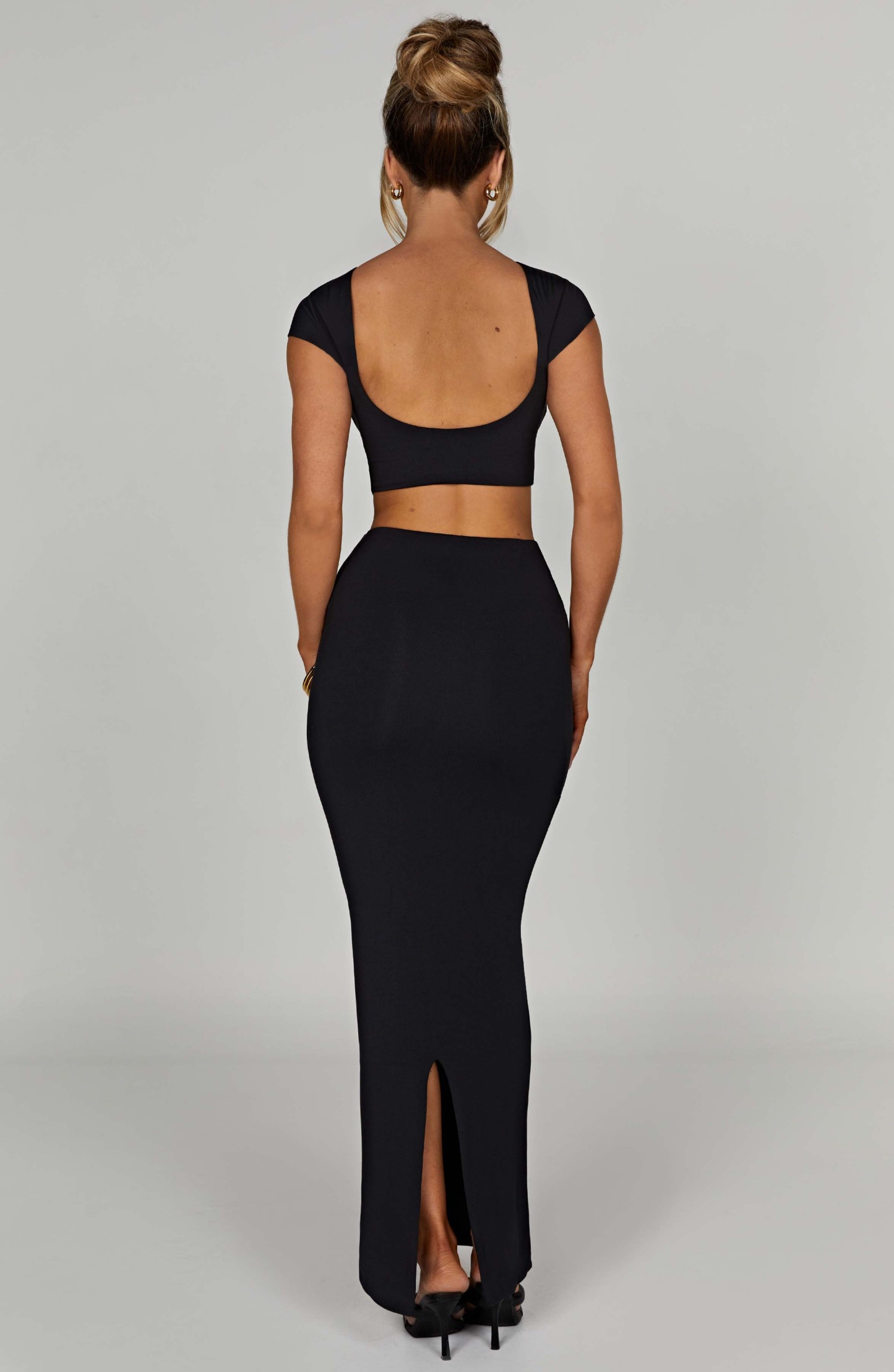 Yazmin Maxi Skirt - Black-My Top Dress.All Rights Reserved