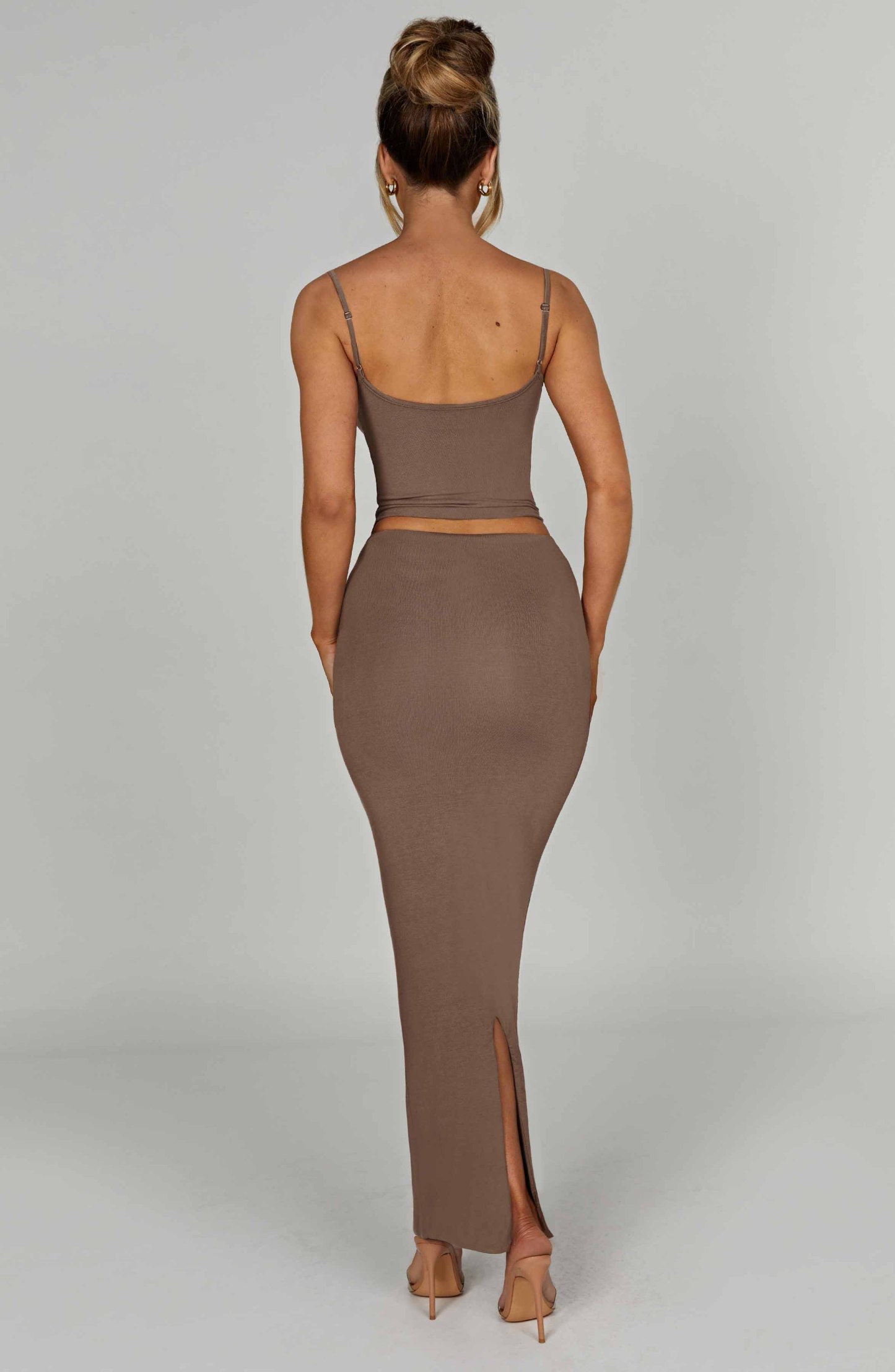 Yazmin Maxi Skirt - Mocha-My Top Dress.All Rights Reserved