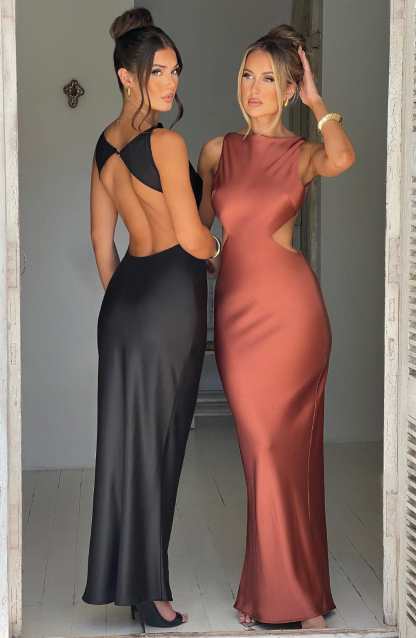 Yves Maxi Dress - Black-My Top Dress.All Rights Reserved