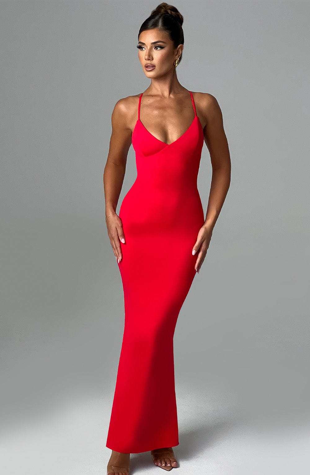 Zelda Maxi Dress - Red-My Top Dress.All Rights Reserved