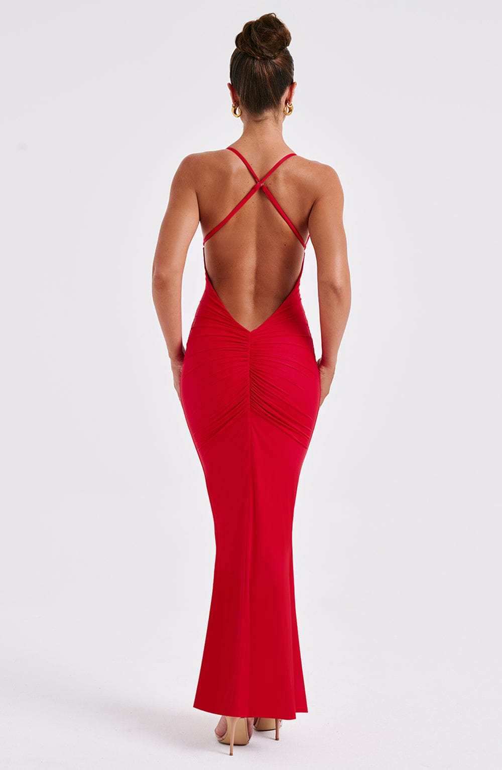 Zelda Maxi Dress - Red-My Top Dress.All Rights Reserved