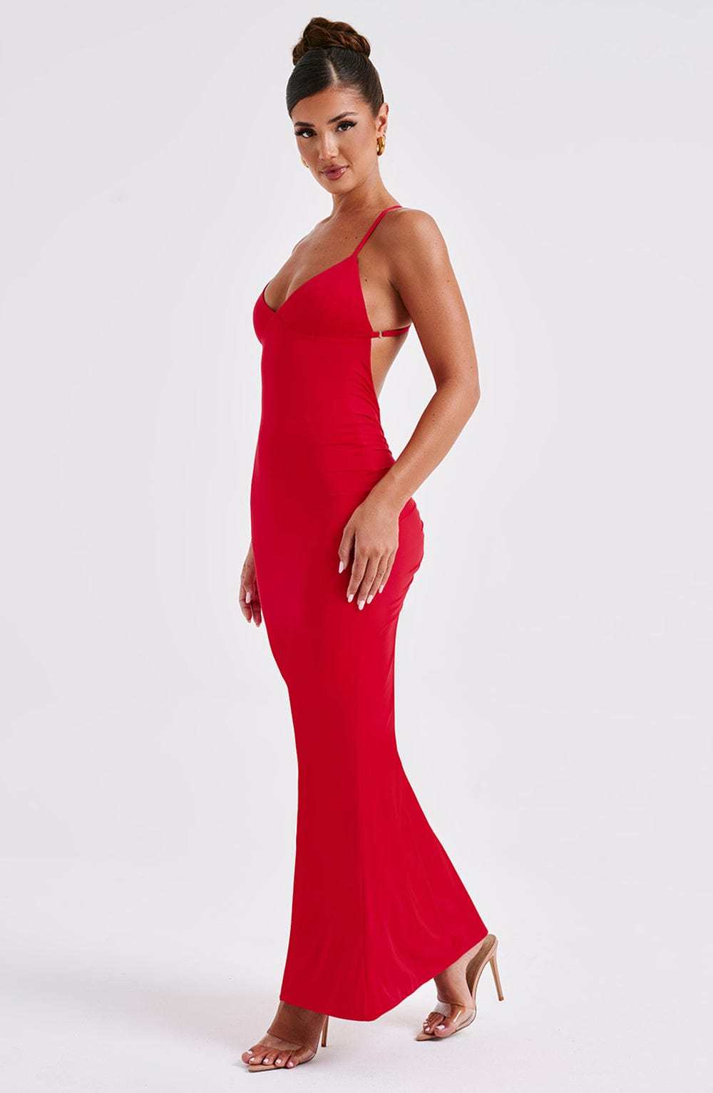 Zelda Maxi Dress - Red-My Top Dress.All Rights Reserved