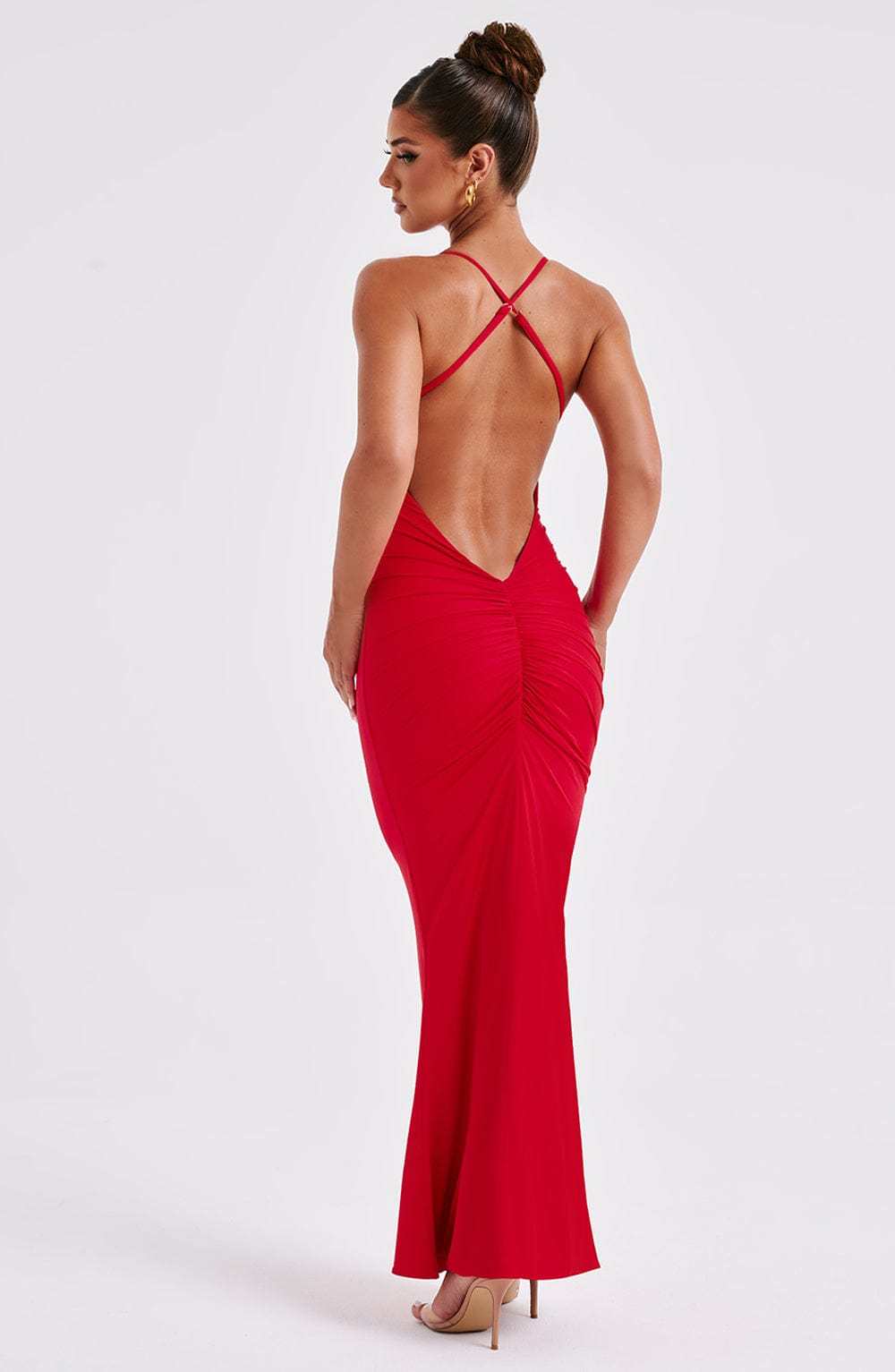 Zelda Maxi Dress - Red-My Top Dress.All Rights Reserved