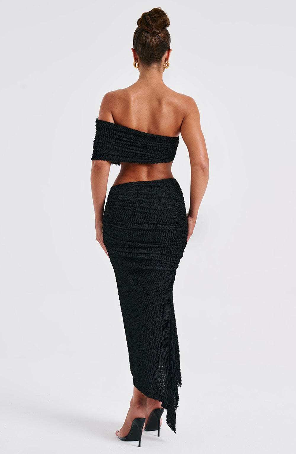 Zina Midi Skirt - Black-My Top Dress.All Rights Reserved