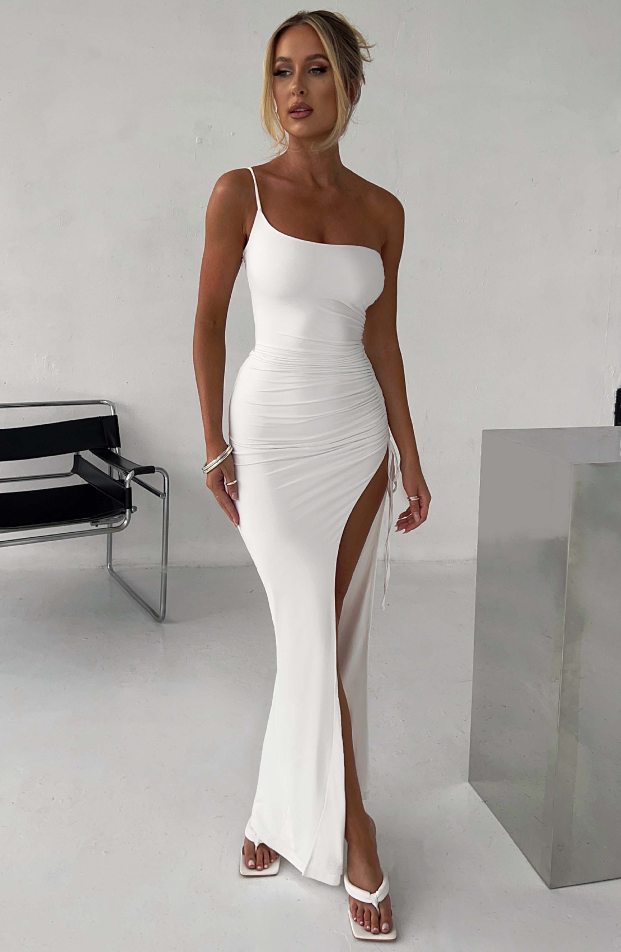 Zuri Maxi Dress - White-My Top Dress.All Rights Reserved