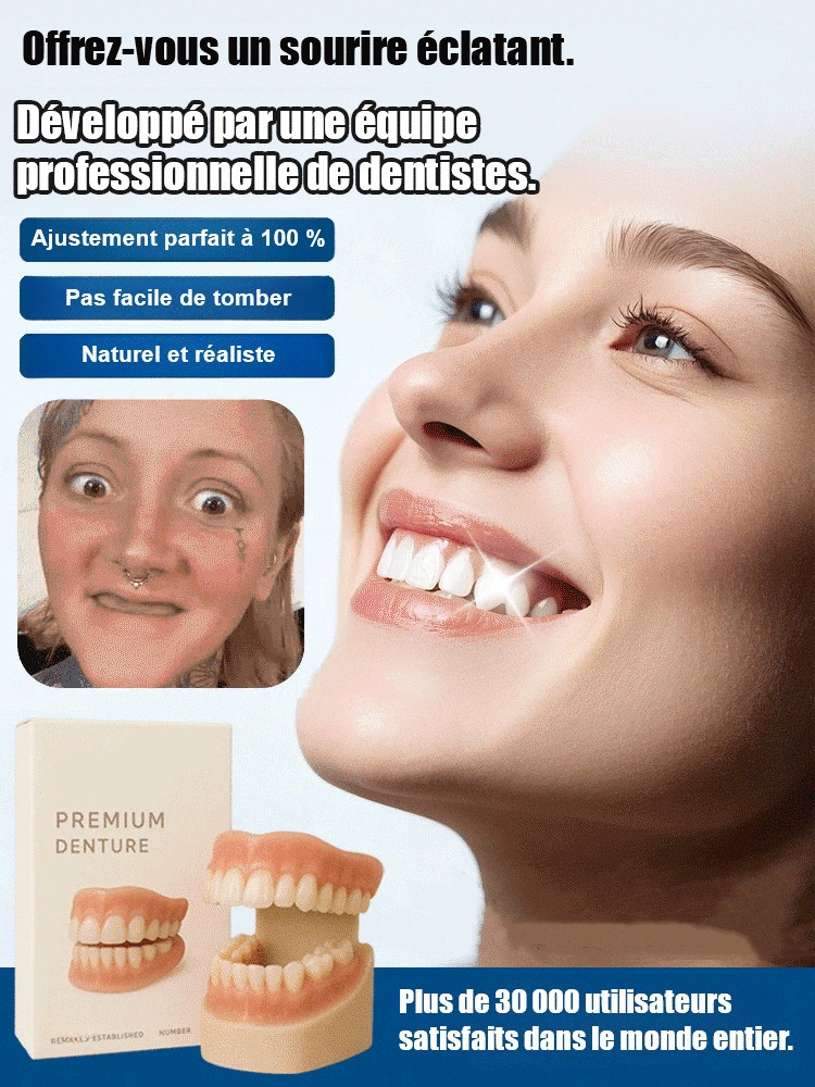 Prothèse complète adaptative sur mesure