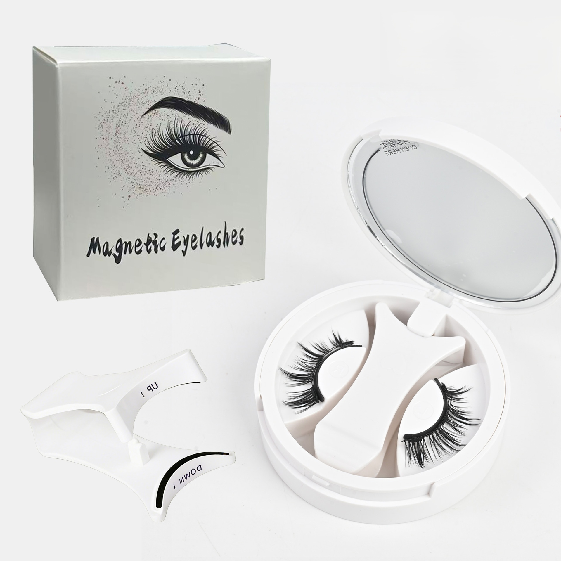 Faux Cils Magnétiques Faciles à Mettre et à Retirer