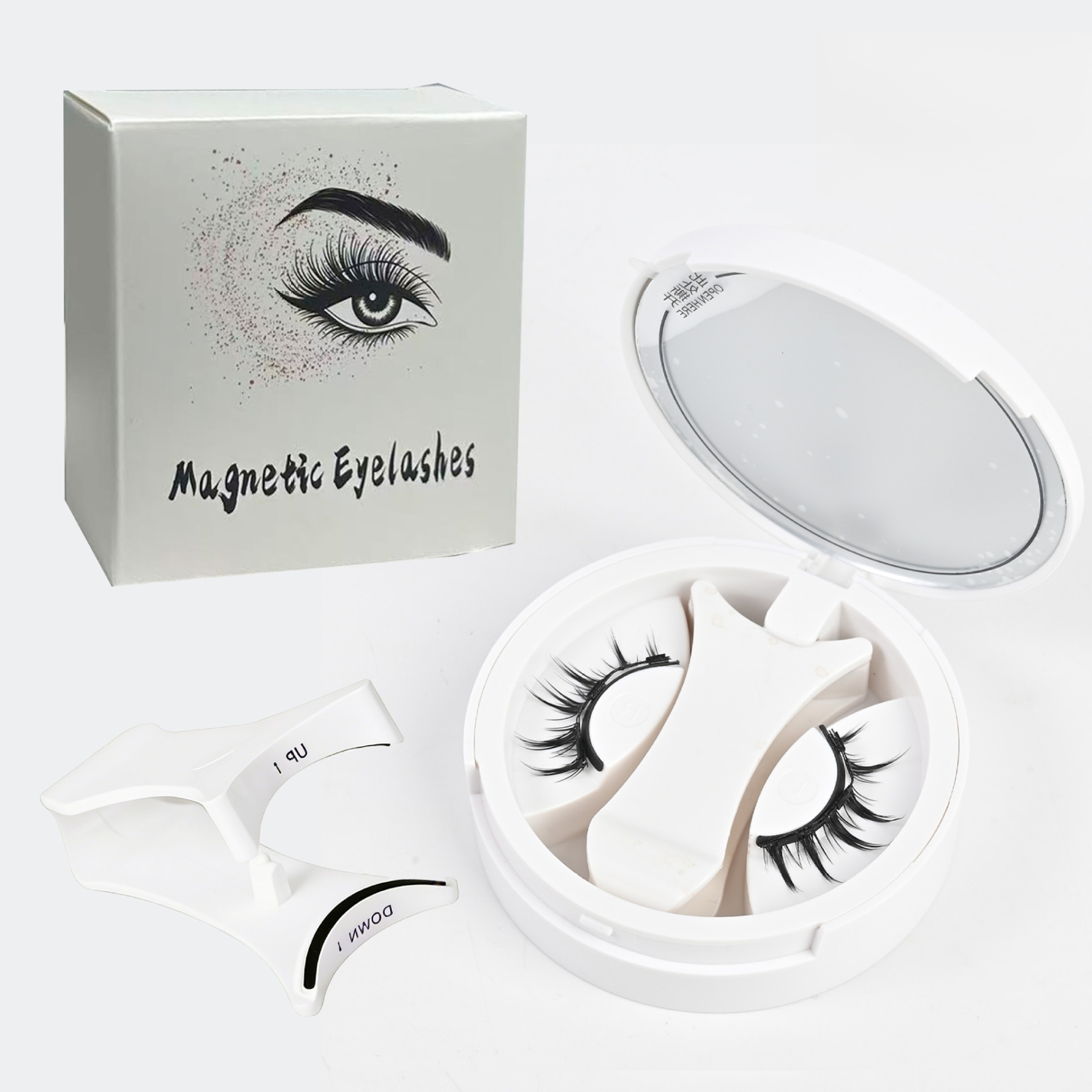 Faux Cils Magnétiques Faciles à Mettre et à Retirer
