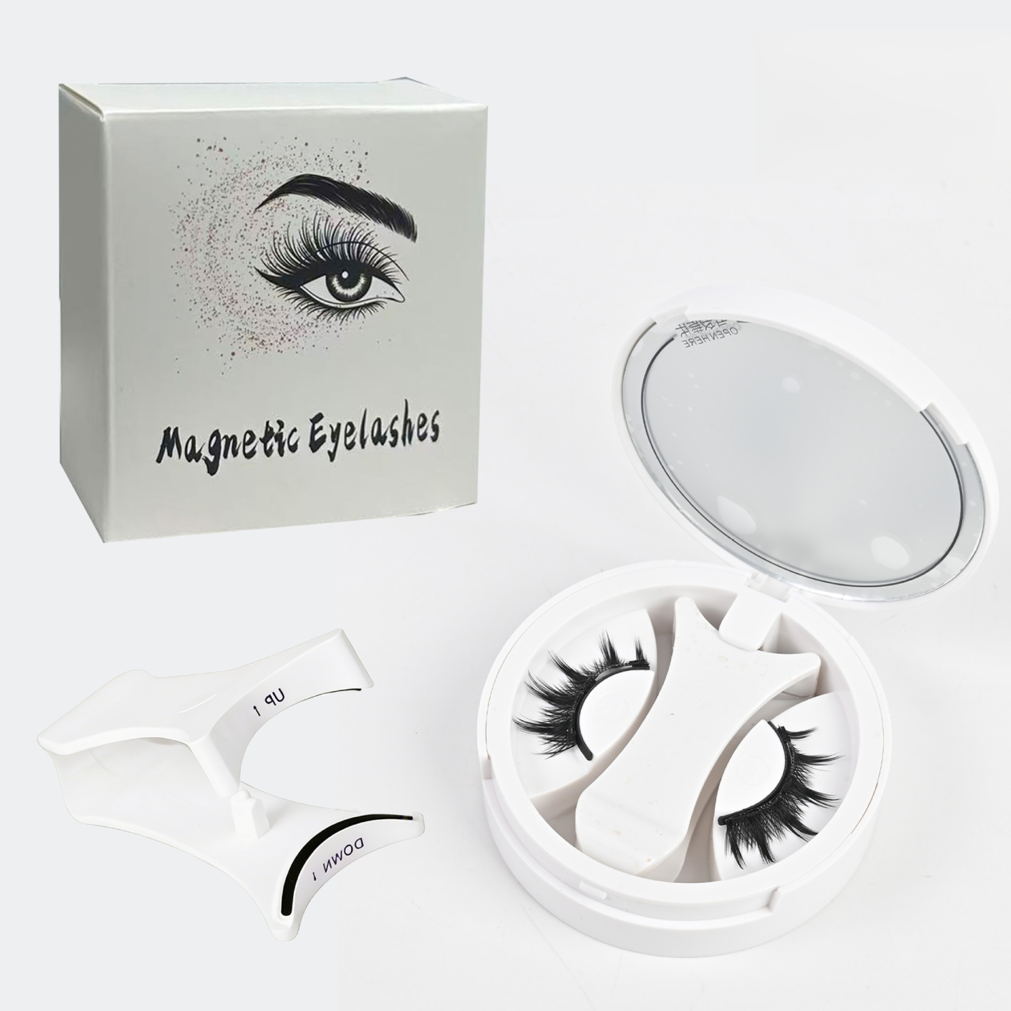 Faux Cils Magnétiques Faciles à Mettre et à Retirer