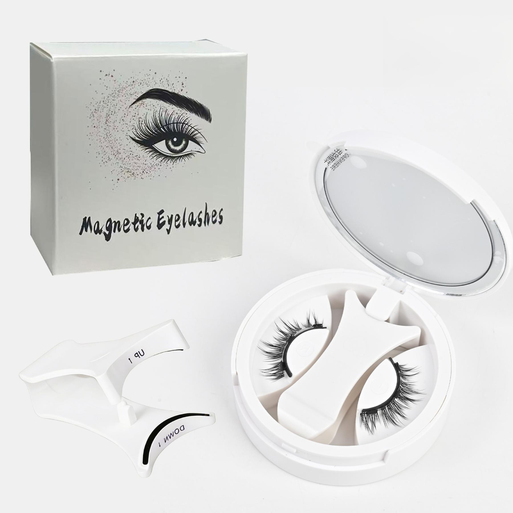 Faux Cils Magnétiques Faciles à Mettre et à Retirer