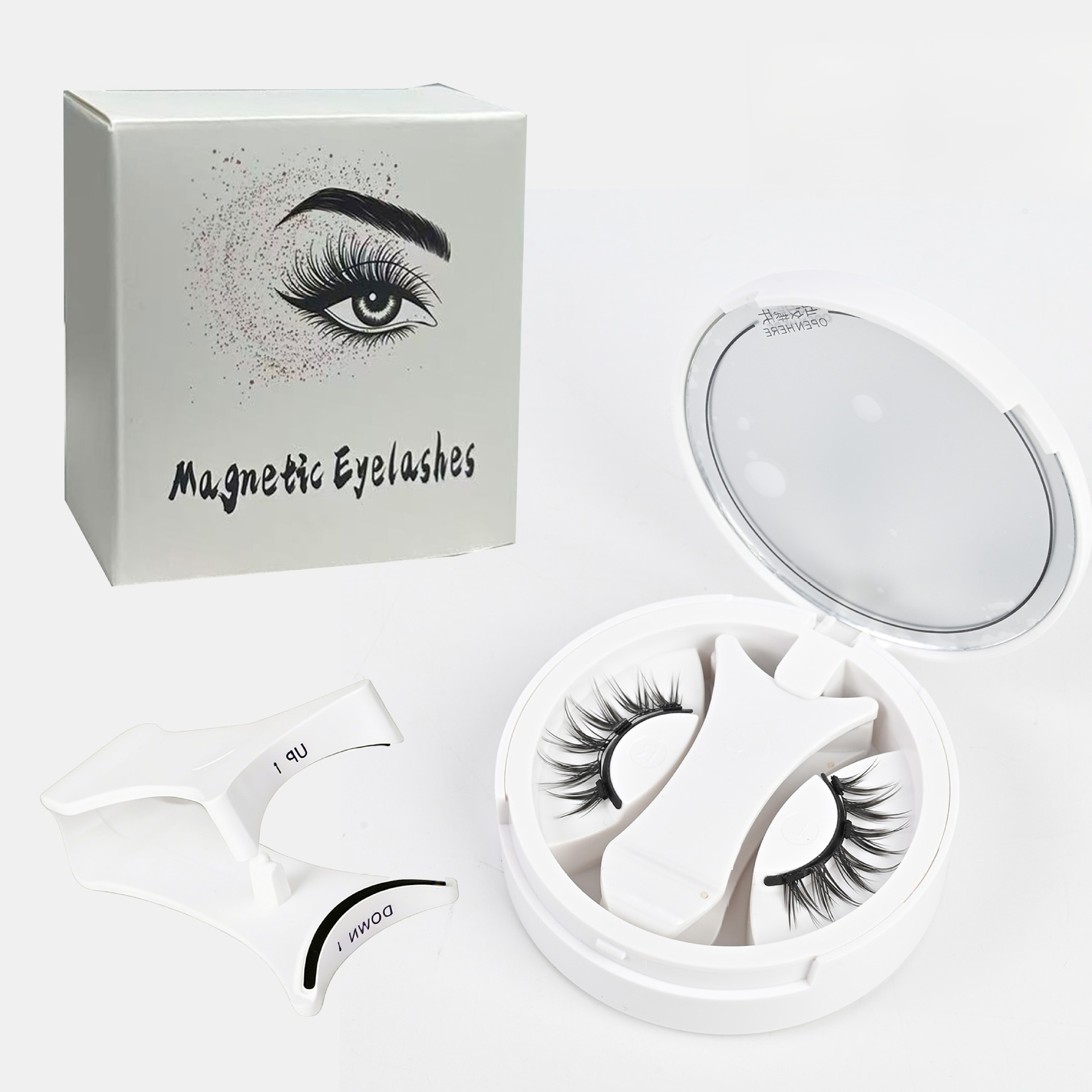 Faux Cils Magnétiques Faciles à Mettre et à Retirer