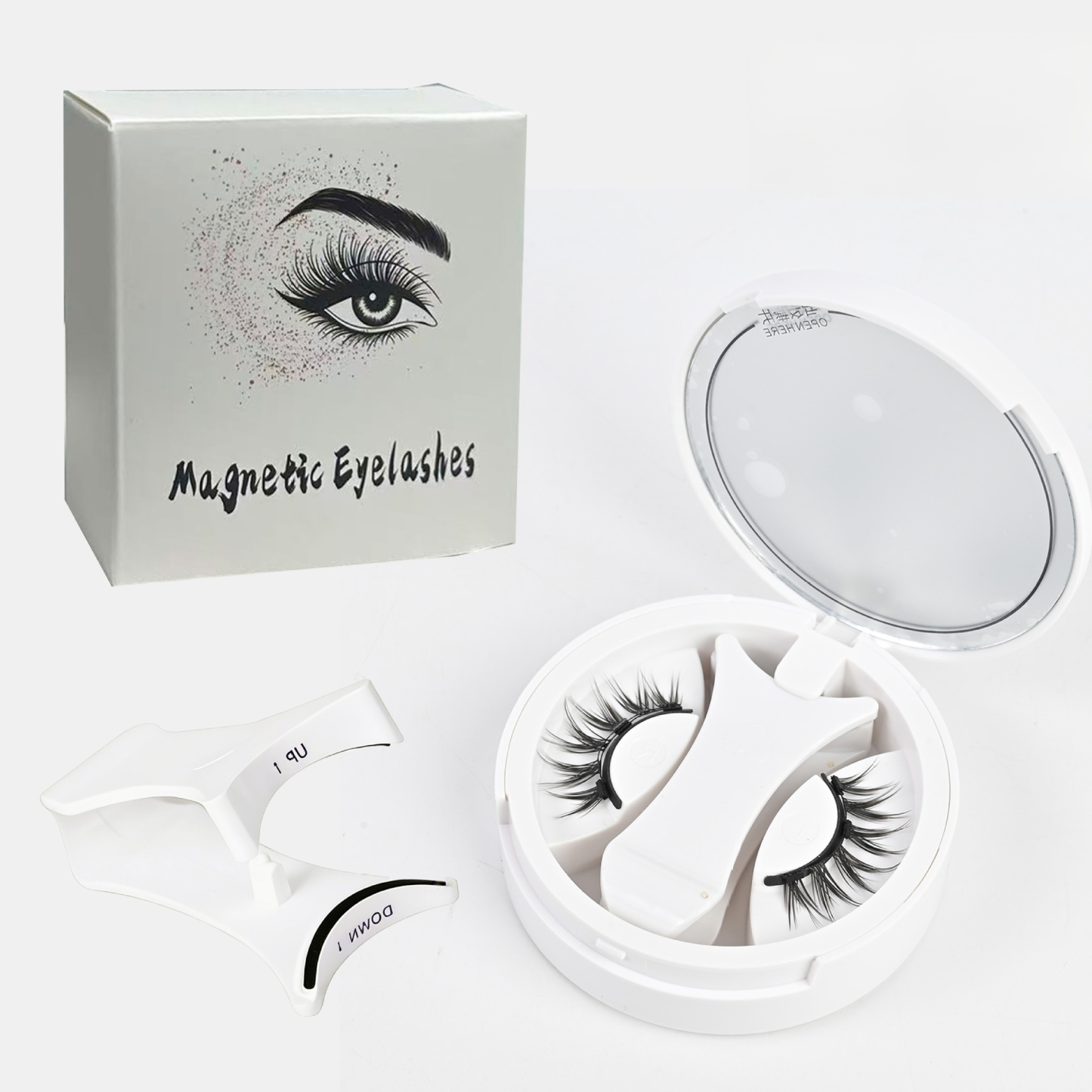 Faux Cils Magnétiques Faciles à Mettre et à Retirer