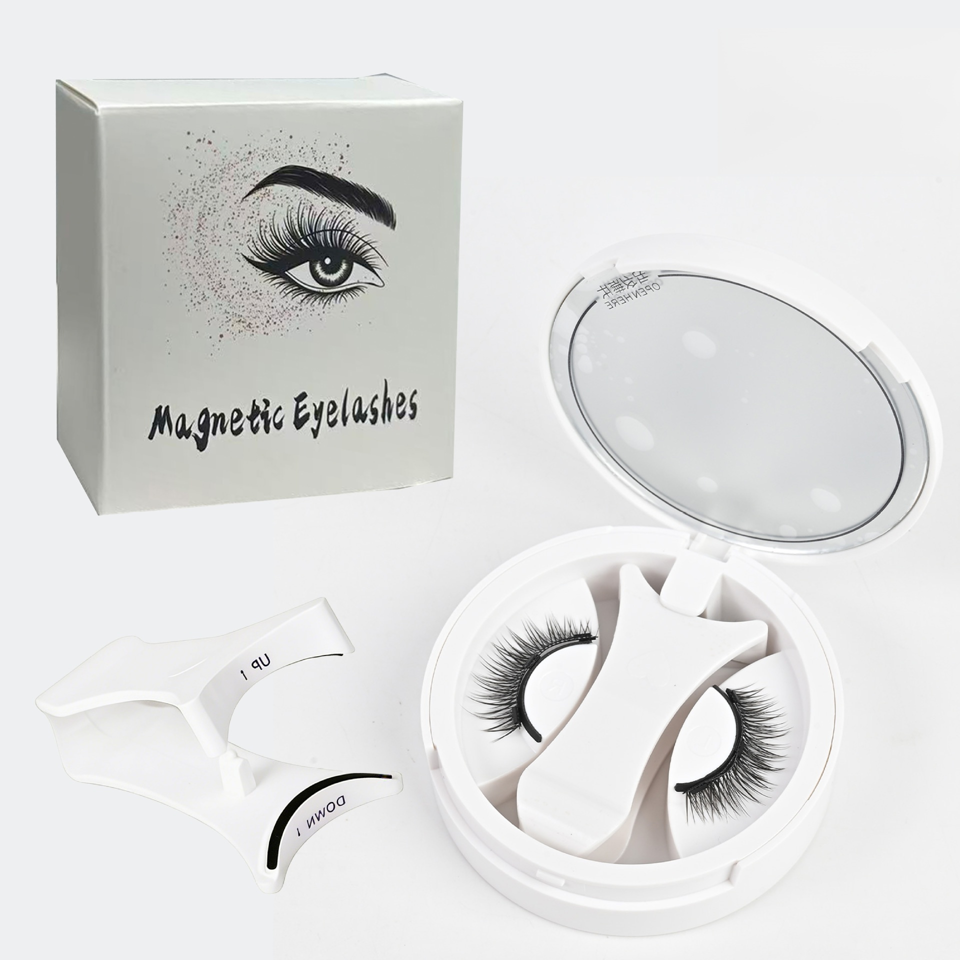 Faux Cils Magnétiques Faciles à Mettre et à Retirer