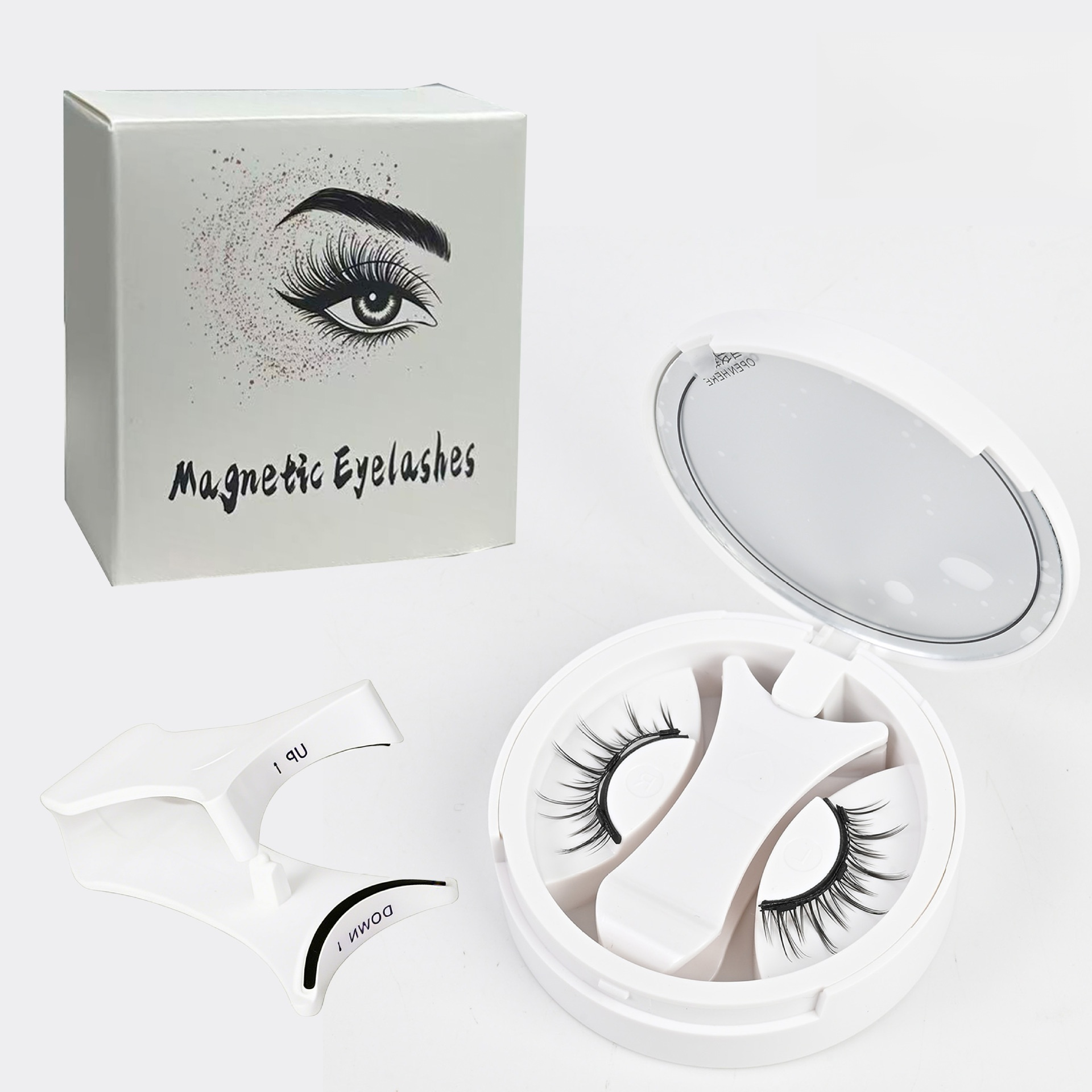 Faux Cils Magnétiques Faciles à Mettre et à Retirer