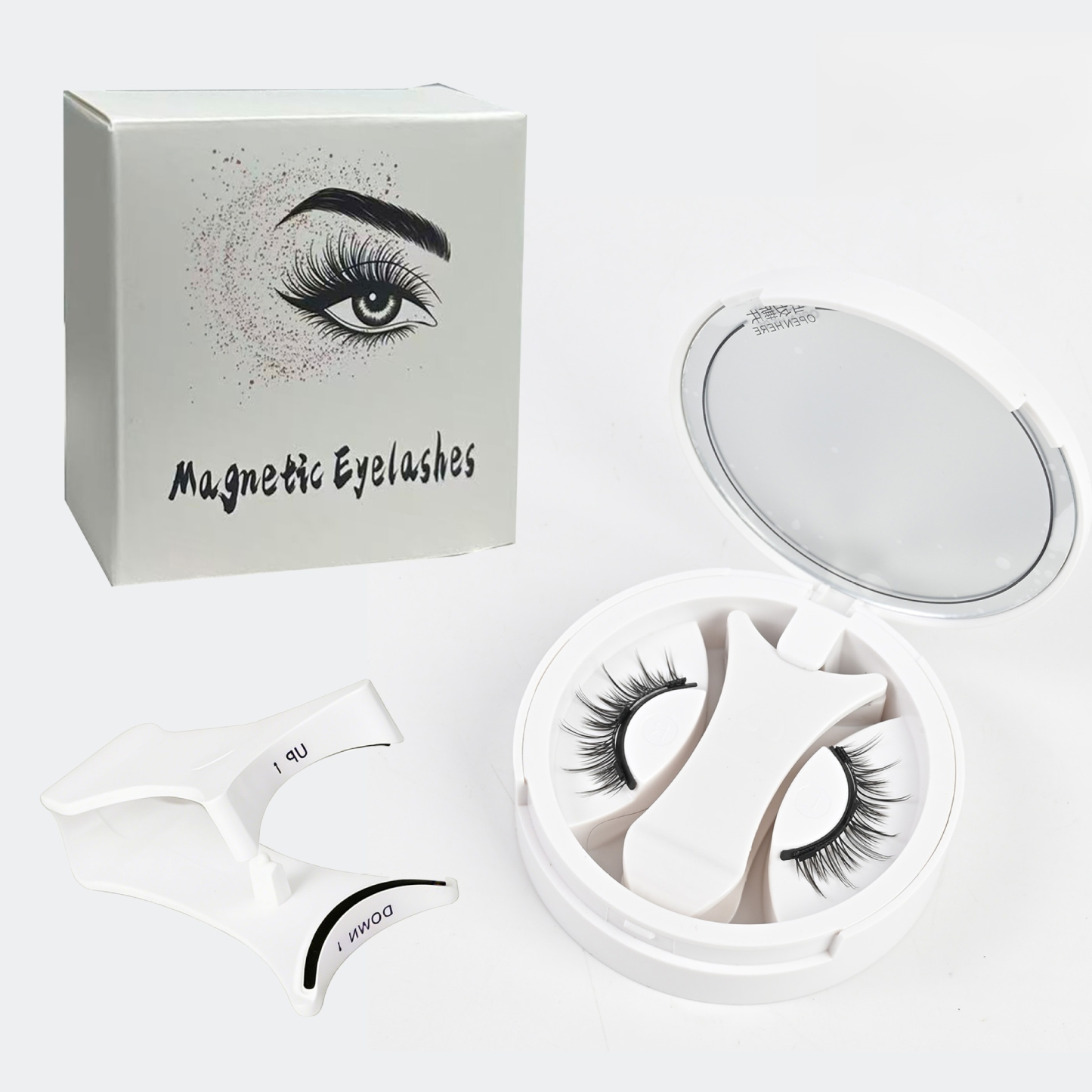 Faux Cils Magnétiques Faciles à Mettre et à Retirer