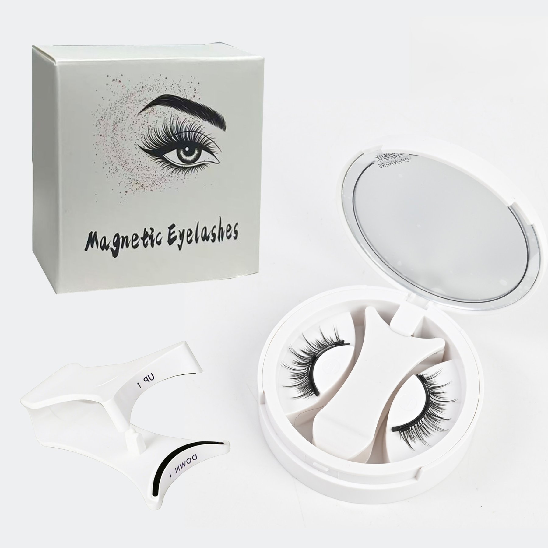 Faux Cils Magnétiques Faciles à Mettre et à Retirer