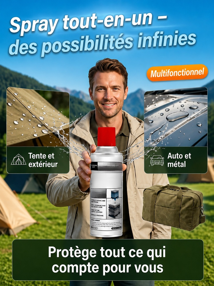 Spray Gel d'Étanchéité Pro – Stoppe les Fuites de Toit, Mur & Tuyau | Promo Dernières 300 Pièces