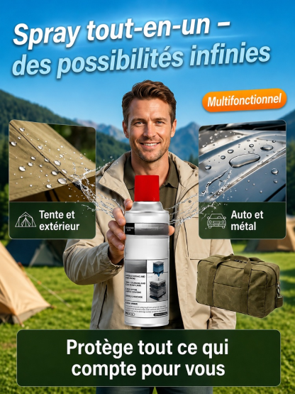 Spray Gel d'Étanchéité Pro – Stoppe les Fuites de Toit, Mur & Tuyau | Promo Dernières 300 Pièces