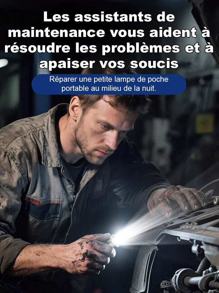 Mini porte - clés lampe de poche