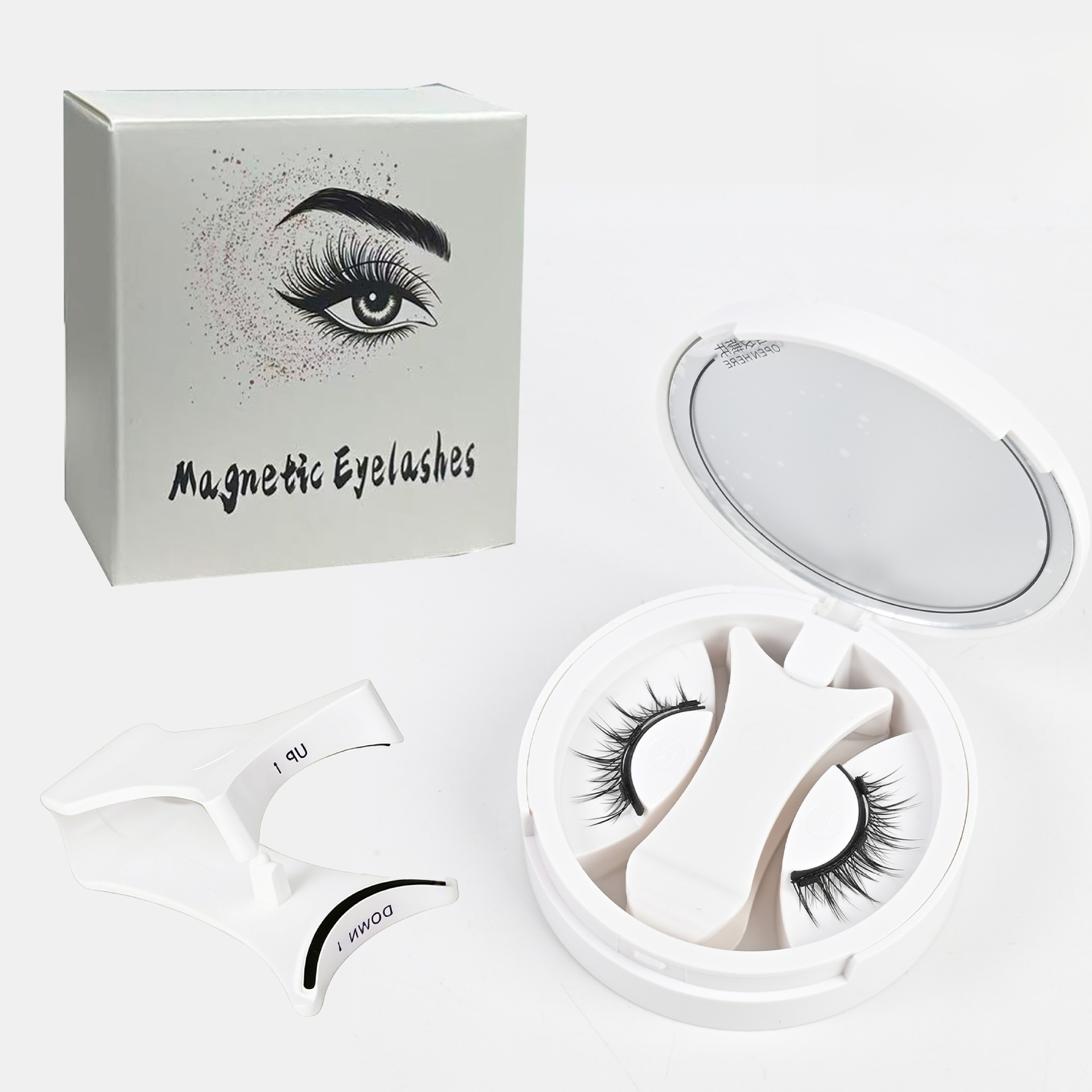 Faux Cils Magnétiques Faciles à Mettre et à Retirer