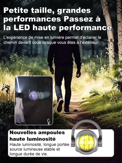 Mini porte - clés lampe de poche