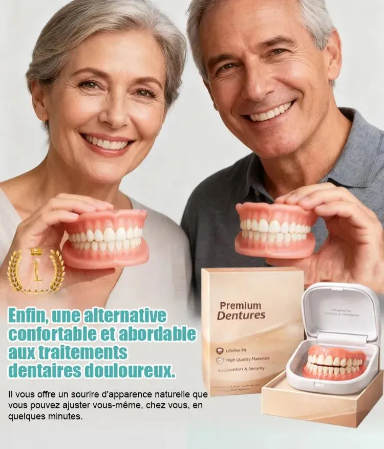 Kit portable de prothèse dentaire, retrouvez votre sourire