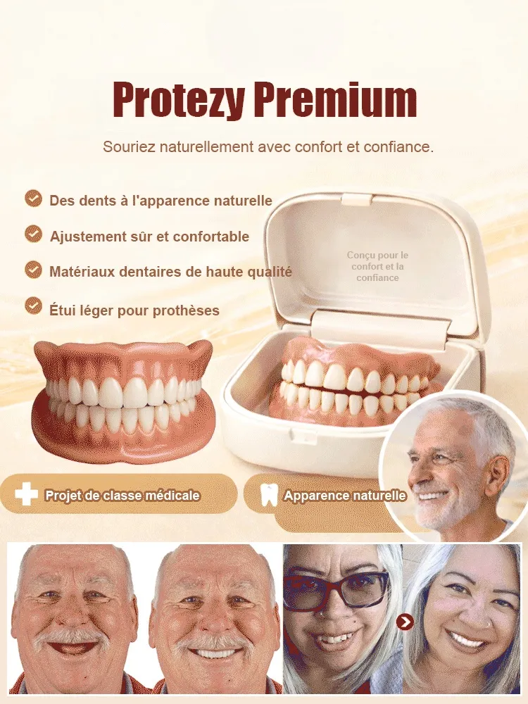 Kit portable de prothèse dentaire, retrouvez votre sourire